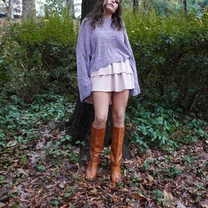 Multicolor knit sweater ✨